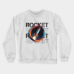 Rocket Landing Crewneck Sweatshirt